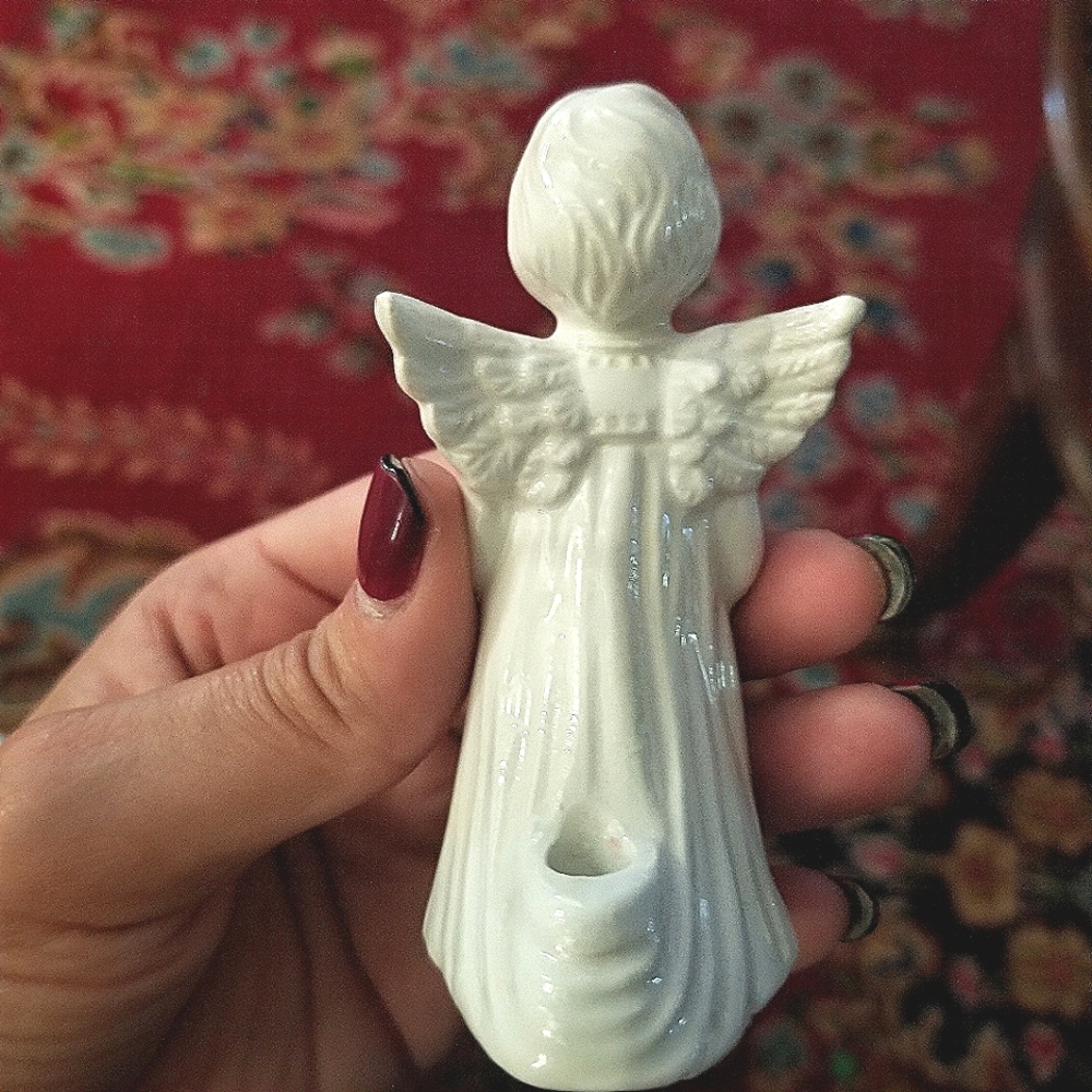 Five Italian angel mini candleholders - Picture 15 of 16